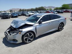 Honda salvage cars for sale: 2022 Honda Accord Hybrid Sport