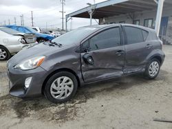 Salvage cars for sale at Los Angeles, CA auction: 2015 Toyota Prius C