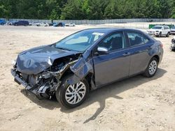 Vehiculos salvage en venta de Copart Gainesville, GA: 2019 Toyota Corolla L