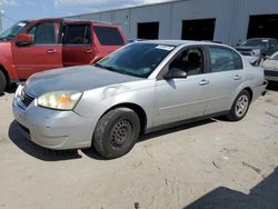 Salvage cars for sale from Copart Jacksonville, FL: 2008 Chevrolet Malibu LS