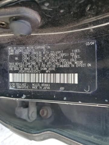 2004 Toyota Highlander Base