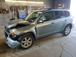 Salvage cars for sale at Angola, NY auction: 2007 Toyota Rav4