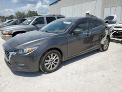 Salvage cars for sale from Copart Apopka, FL: 2018 Mazda 3 Sport