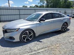 Salvage cars for sale from Copart Gastonia, NC: 2021 Honda Accord Sport SE