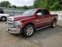 Salvage cars for sale from Copart Shreveport, LA: 2015 Dodge RAM 1500 Longhorn