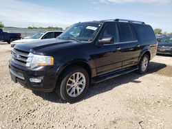 Salvage cars for sale at Kansas City, KS auction: 2017 Ford Expedition EL Limited