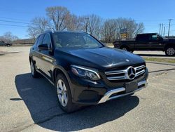 Salvage cars for sale at North Billerica, MA auction: 2018 Mercedes-Benz GLC 300 4matic