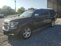 Salvage cars for sale at Cartersville, GA auction: 2015 Chevrolet Suburban K1500 LTZ