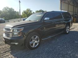 Salvage cars for sale from Copart Cartersville, GA: 2015 Chevrolet Suburban K1500 LTZ