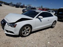 Salvage cars for sale from Copart West Warren, MA: 2015 Audi A5 Premium