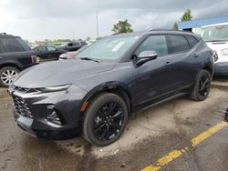 Chevrolet Blazer salvage cars for sale: 2021 Chevrolet Blazer RS