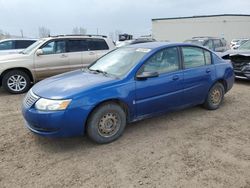 Salvage cars for sale from Copart Rocky View County, AB: 2006 Saturn Ion Level 2