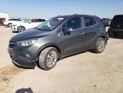 Salvage cars for sale at Amarillo, TX auction: 2017 Buick Encore Preferred