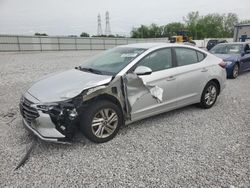 Salvage cars for sale at Barberton, OH auction: 2019 Hyundai Elantra SEL