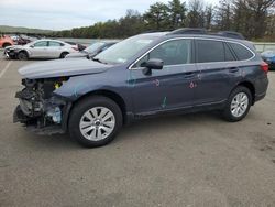 Salvage cars for sale at Brookhaven, NY auction: 2017 Subaru Outback 2.5I Premium