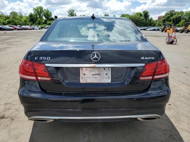 2014 Mercedes-Benz E 350 4matic