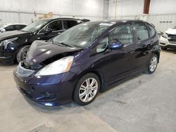 Honda salvage cars for sale: 2009 Honda FIT Sport