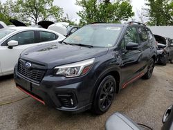 Subaru Forester salvage cars for sale: 2019 Subaru Forester Sport