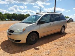 Toyota Sienna ce salvage cars for sale: 2004 Toyota Sienna CE