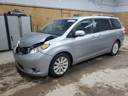 Salvage cars for sale at Kincheloe, MI auction: 2011 Toyota Sienna XLE