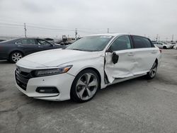 Salvage cars for sale from Copart Sun Valley, CA: 2018 Honda Accord Touring
