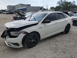 Volkswagen salvage cars for sale: 2019 Volkswagen Jetta S