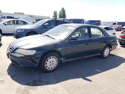 Salvage cars for sale at Hayward, CA auction: 2001 Honda Accord LX