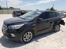 Salvage cars for sale from Copart Haslet, TX: 2019 Ford Escape SE