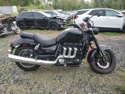 Salvage motorcycles for sale at North Billerica, MA auction: 2017 Triumph Rocket III Roadster