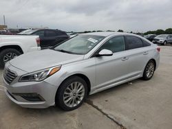 Salvage cars for sale from Copart Grand Prairie, TX: 2015 Hyundai Sonata Sport