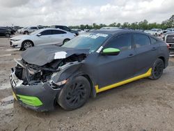 Vehiculos salvage en venta de Copart Houston, TX: 2016 Honda Civic EX