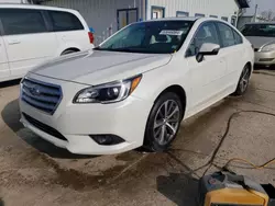 Salvage cars for sale from Copart Pekin, IL: 2017 Subaru Legacy 2.5I Limited