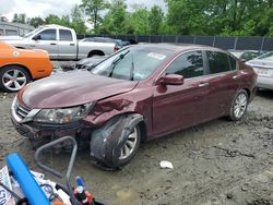 Salvage cars for sale at Waldorf, MD auction: 2013 Honda Accord EX