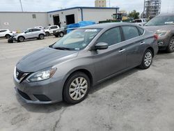 Salvage cars for sale at New Orleans, LA auction: 2017 Nissan Sentra S