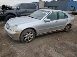 Salvage cars for sale at Woodhaven, MI auction: 2003 Mercedes-Benz C 320 4matic
