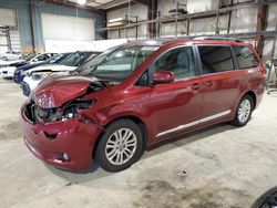 Salvage cars for sale from Copart Eldridge, IA: 2012 Toyota Sienna XLE