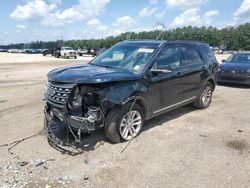 Salvage cars for sale at Greenwell Springs, LA auction: 2016 Ford Explorer XLT