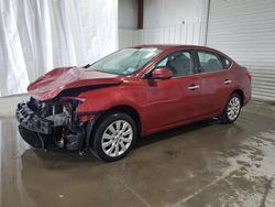 Salvage cars for sale at Albany, NY auction: 2016 Nissan Sentra S