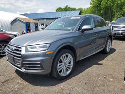 Salvage cars for sale from Copart East Granby, CT: 2018 Audi Q5 Premium Plus