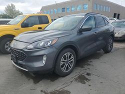 Salvage cars for sale at Littleton, CO auction: 2021 Ford Escape SEL