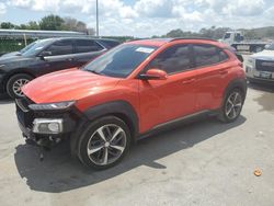 Salvage cars for sale at Orlando, FL auction: 2020 Hyundai Kona Limited