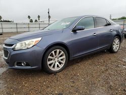 Salvage cars for sale from Copart Mercedes, TX: 2014 Chevrolet Malibu LTZ