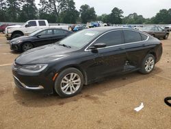 Salvage cars for sale at Longview, TX auction: 2015 Chrysler 200 Limited