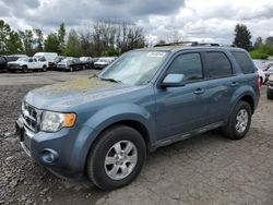 Ford salvage cars for sale: 2011 Ford Escape Limited