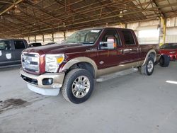 Salvage cars for sale from Copart Phoenix, AZ: 2011 Ford F250 Super Duty