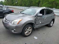 Salvage cars for sale from Copart Glassboro, NJ: 2013 Nissan Rogue S