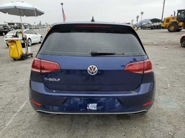 2018 Volkswagen E-GOLF SEL Premium