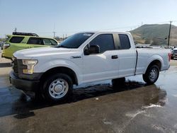 Salvage trucks for sale at Colton, CA auction: 2017 Ford F150 Super Cab