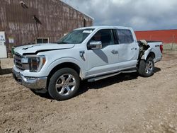 Salvage cars for sale from Copart Rapid City, SD: 2022 Ford F150 Supercrew