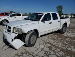 Salvage trucks for sale at Kansas City, KS auction: 2006 Dodge Dakota Quad SLT